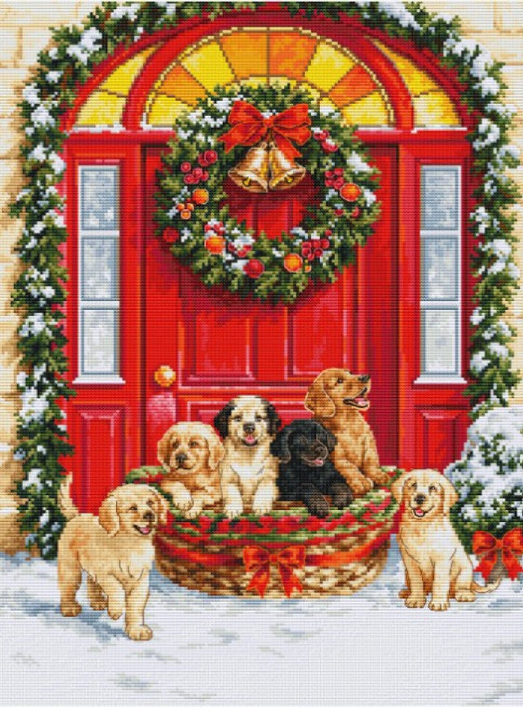 Counted Cross Stitch Kit Christmas DIY Luca-S