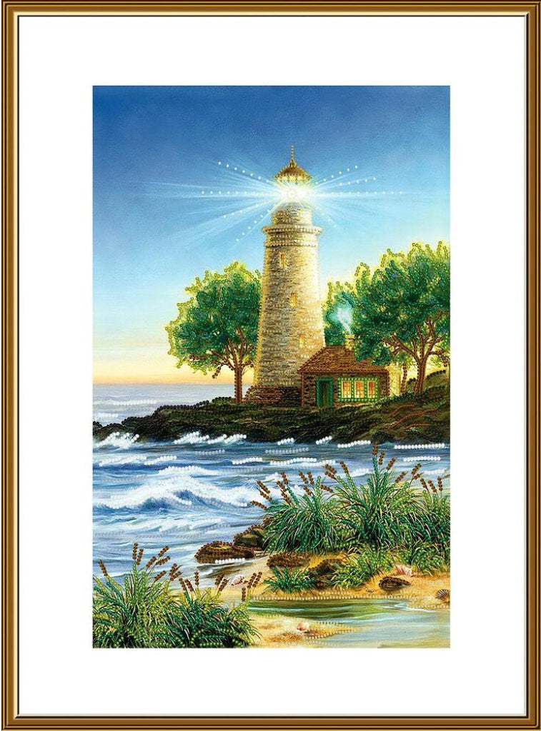 Kit de broderie de perles Phare DIY