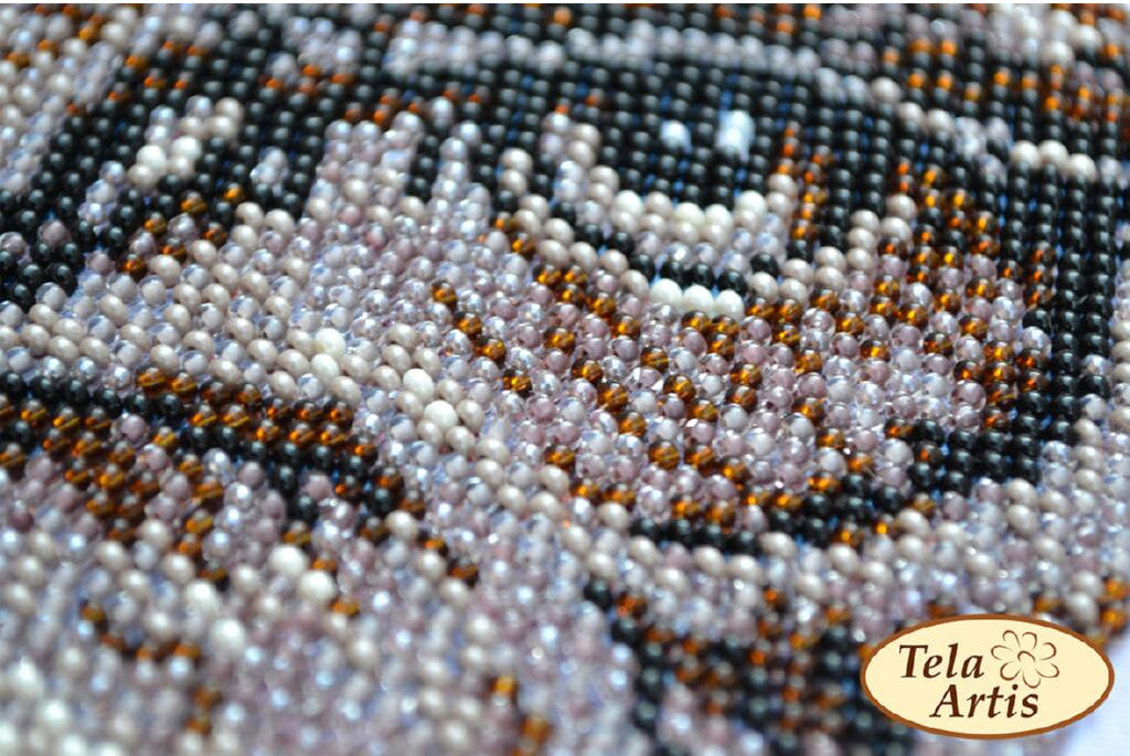 Perlenstickerei-Set Eule DIY