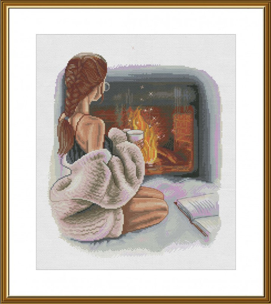 Counted Cross Stitch Kit Sweet home DIY Nova Sloboda
