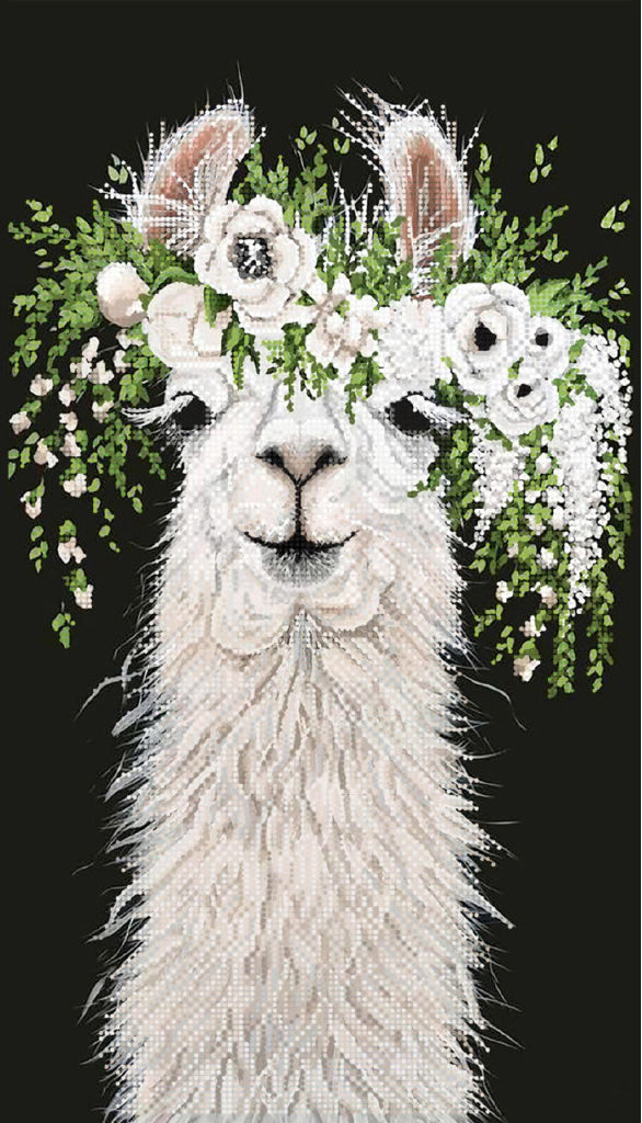 Kit de broderie de perles Lama DIY
