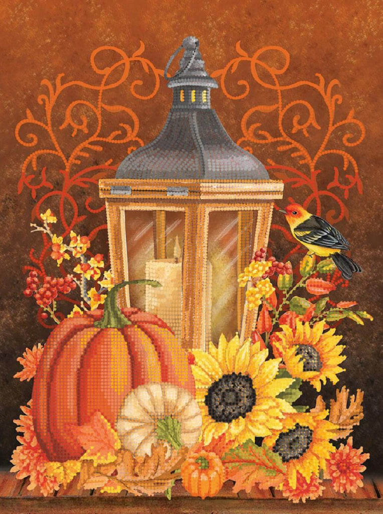 Bead Embroidery Kit Rich November DIY Tela Artis