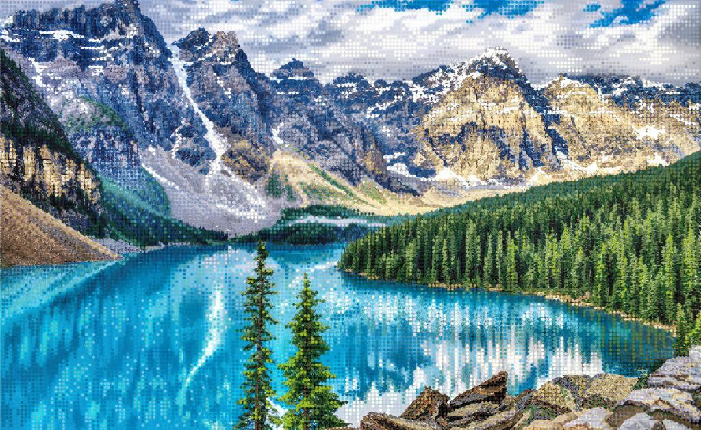 Perlenstickerei-Set Moraine Lake DIY