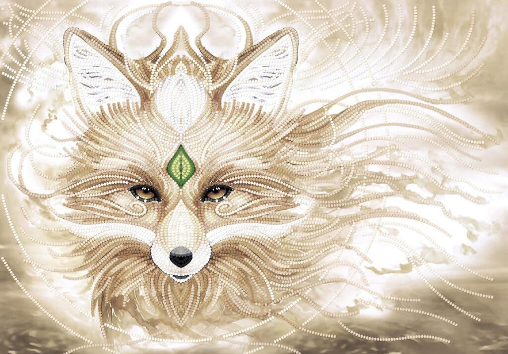 Perlen-Stickset Fuchs DIY