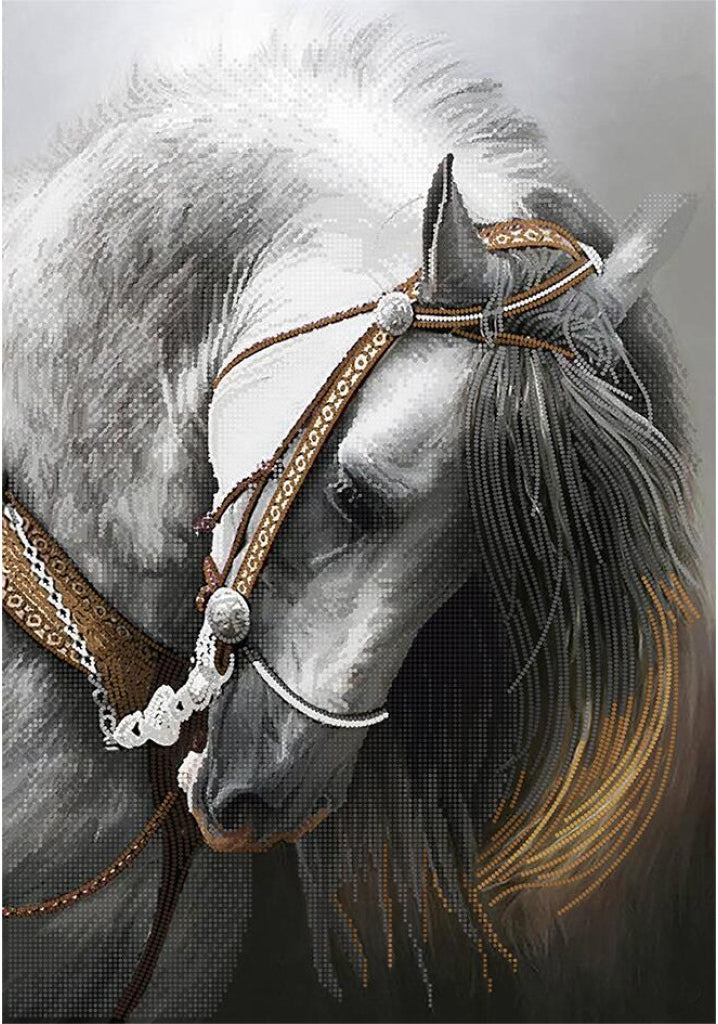 Kit de broderie de perles Cheval DIY