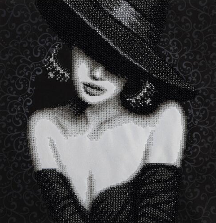 Bead Embroidery Kit Lady DIY VDV