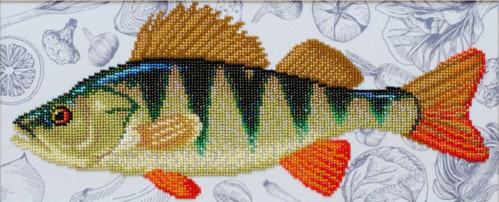 Kit de broderie de perles Poisson DIY
