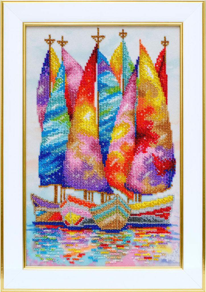 Kit de broderie de perles Sous les voiles DIY