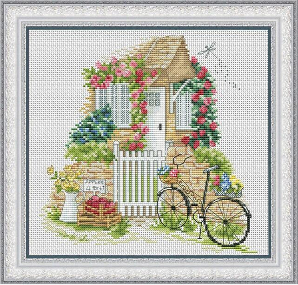 Counted Cross Stitch Kit Summer day DIY Olanta