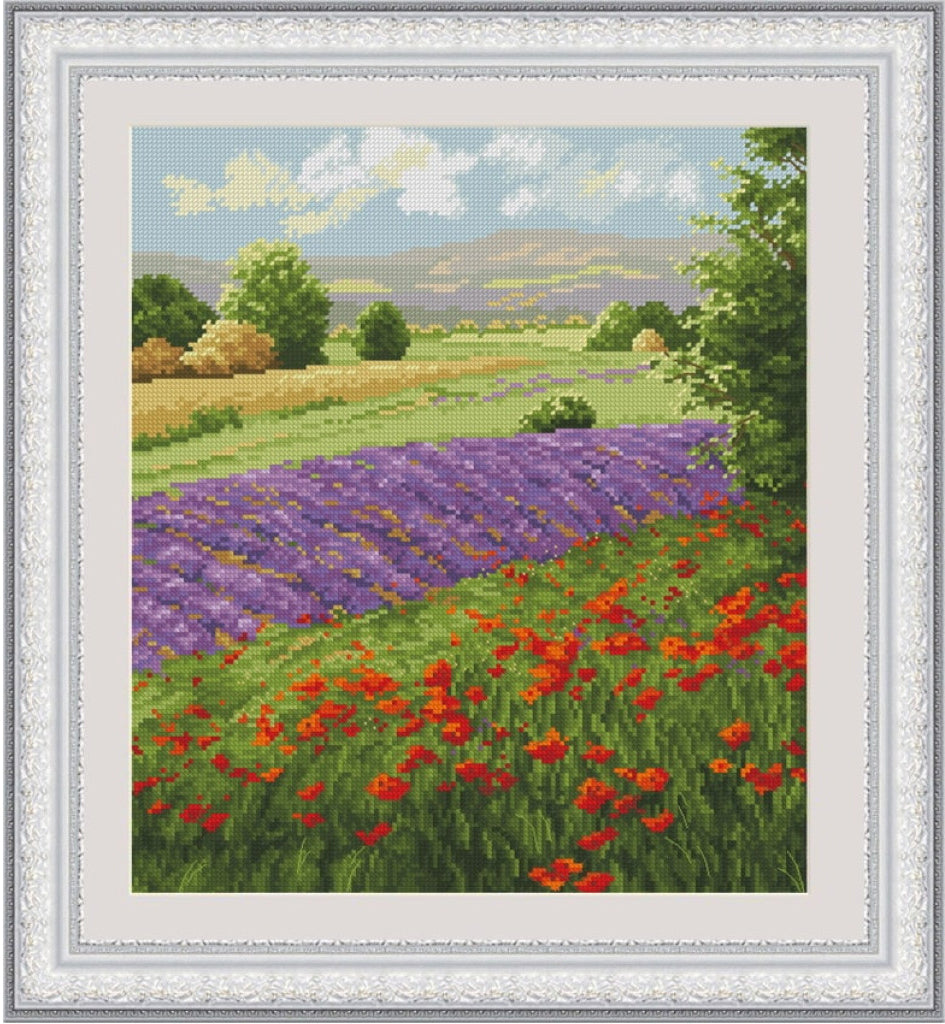 Counted Cross Stitch Kit Summer DIY Olanta