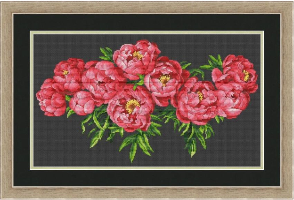 Kreuzstichset Sonnenblumen DIY Olanta