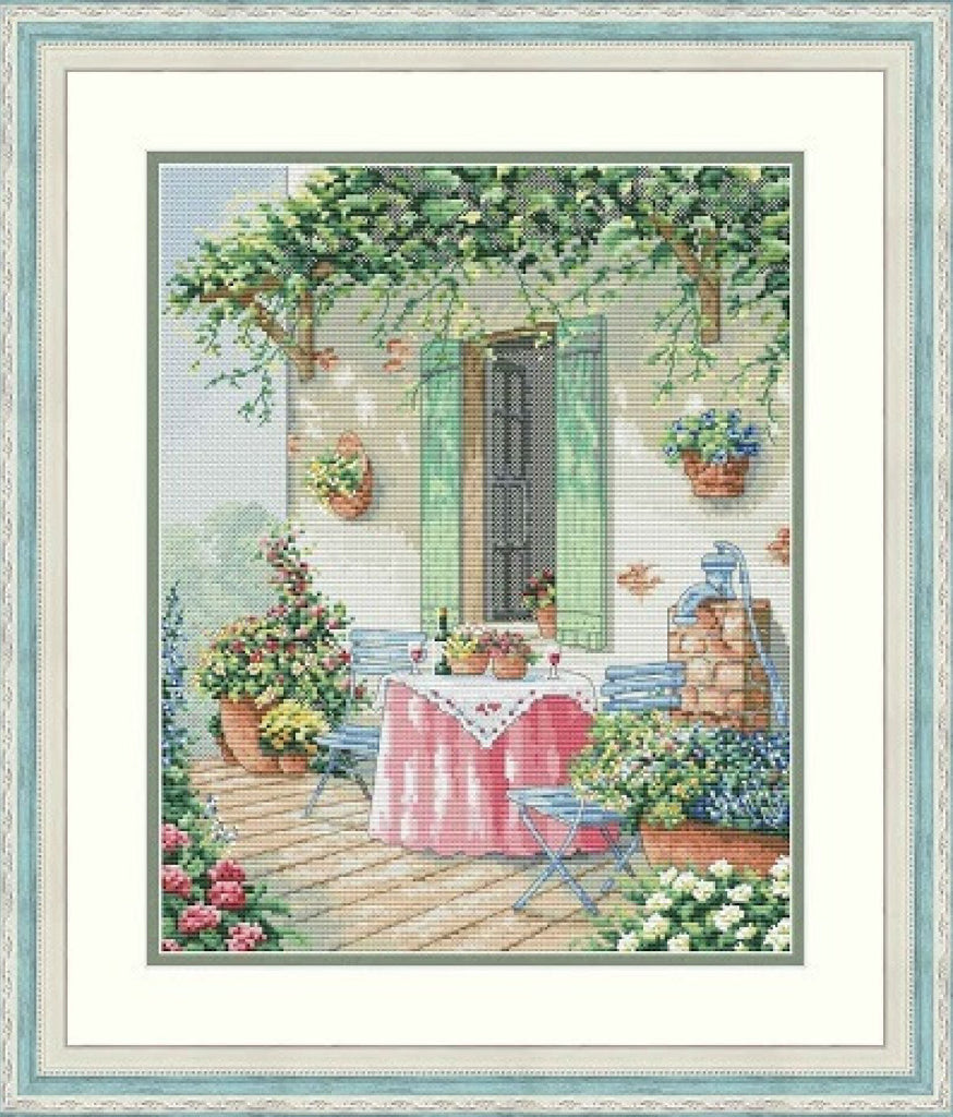 Counted Cross Stitch Kit In Italy DIY Olanta