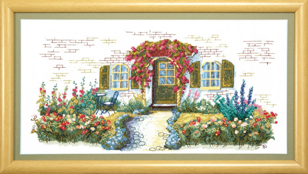 Counted Cross Stitch Kit Country coziness DIY