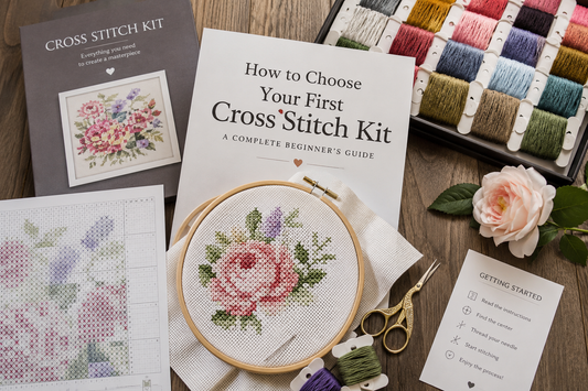 How to Choose Your First Cross Stitch Kit: A Complete Beginner's Guide