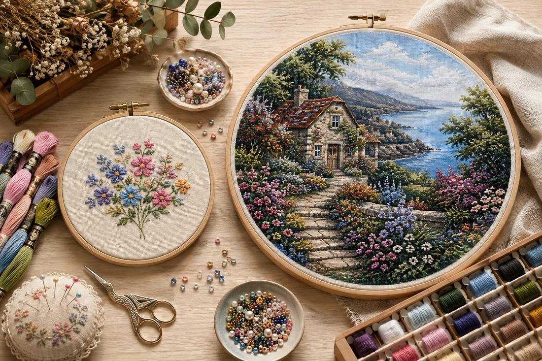 Large vs Small Embroidery Project: Which Should You Choose?