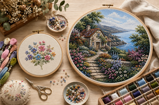 Large vs Small Embroidery Project: Which Should You Choose?