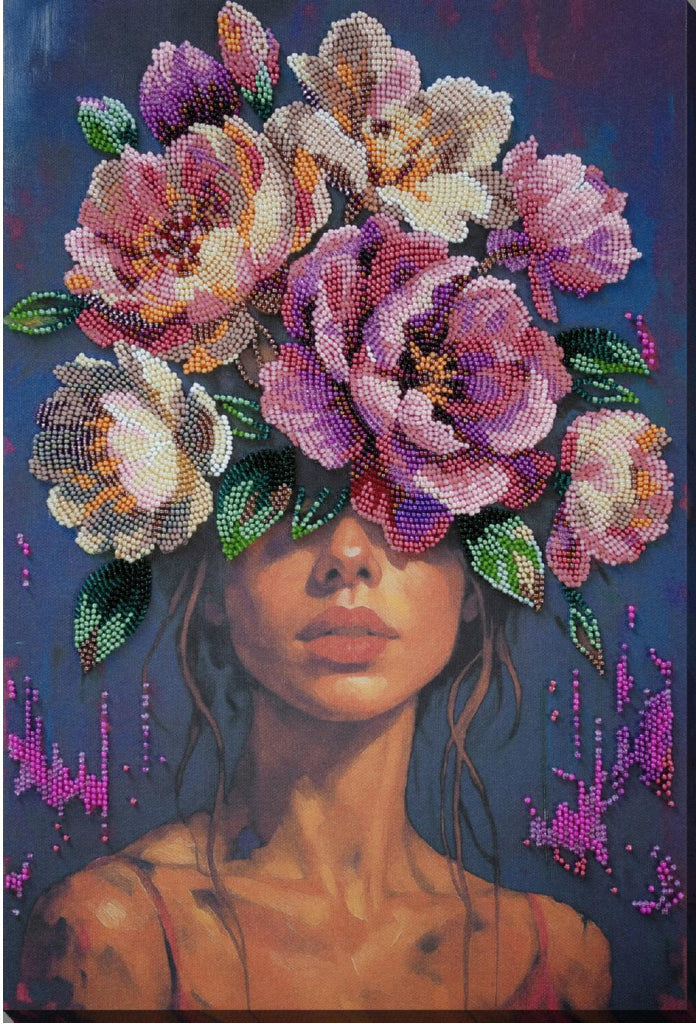 New Abris Art Bead Embroidery Kits — Now Available on the Website!