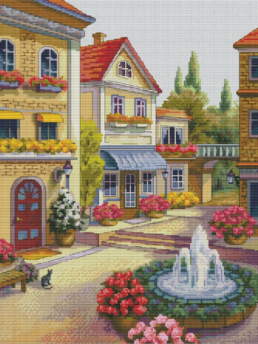 Counted Cross Stitch Kit Sunny day DIY