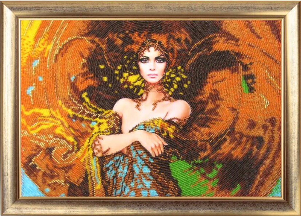 Bead embroidery kit Lady Selena DIY