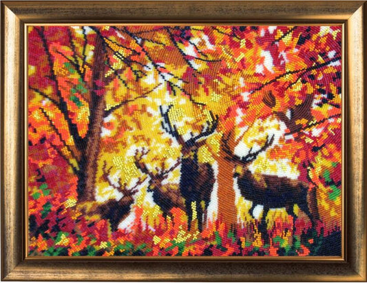 Full Bead embroidery kit Deer DIY