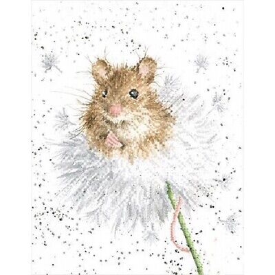 Bead Embroidery Kit Mouse Curious face Bead needlepoint Bead stitching DIY