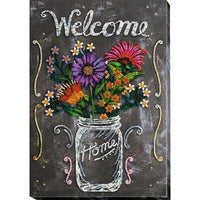 Bead Embroidery Kit Welcome Flowers Beaded stitching Bead needlepoint DIY