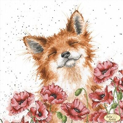 Bead Embroidery Kit Fox Bead needlepoint Beaded stitching Beadwork DIY