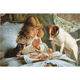 Gobelin kit Tapestry embroidery Kit Prayer Luca-S DIY Unprinted canvas