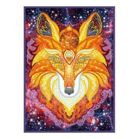 Bead Embroidery Kit Fox Bead needlepoint Bead stitching Beadwork DIY