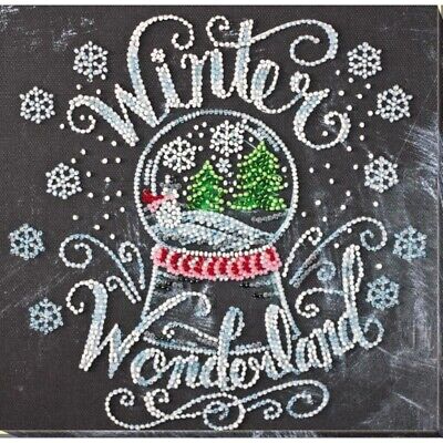 Bead Embroidery Kit Winter of miracles Bead stitching Bead needlepoint DIY