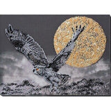 Bead Embroidery Kit Owl Beaded stitching Bead needlepoint Beadwork