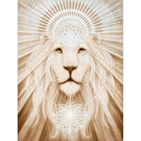 Bead Embroidery Kit Lion DIY Bead needlepoint Bead stitching Beadwork