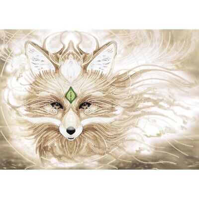 Bead Embroidery Kit Fox DIY Bead needlepoint Bead stitching Beadwork