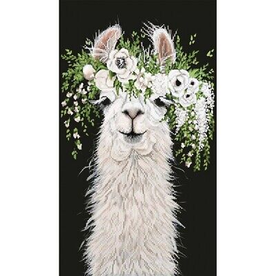 Bead Embroidery Kit Llama Bead needlepoint Bead stitching Beadwork DIY