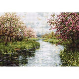 Gobelin kit Tapestry embroidery Kit Landscape Luca-S DIY Unprinted canvas