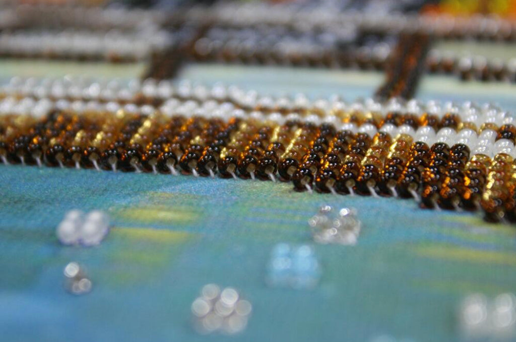 Kit de broderie de perles pour l'hiver