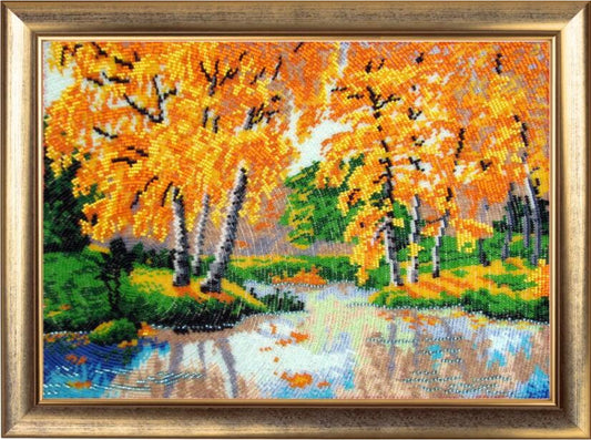 Kit complet de broderie de perles Birch Grove DIY