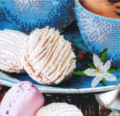 Bead embroidery kit Coffee DIY