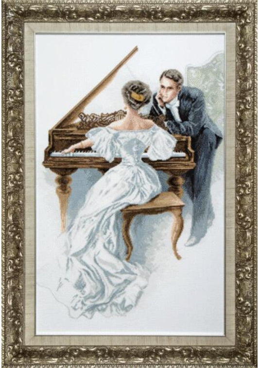 Counted Cross Stitch Kit Romance DIY Charivna mit