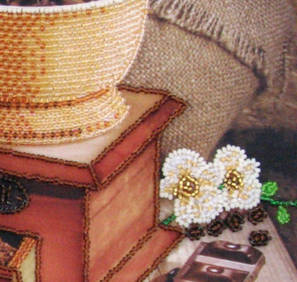 Bead Embroidery Kit "Turkish Coffee" DIY