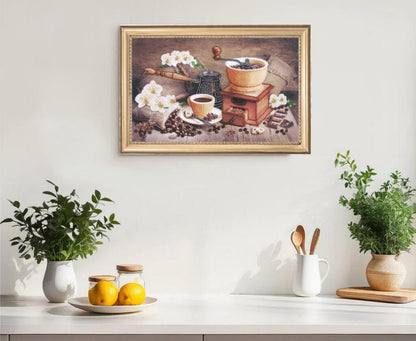 Bead Embroidery Kit "Turkish Coffee" DIY