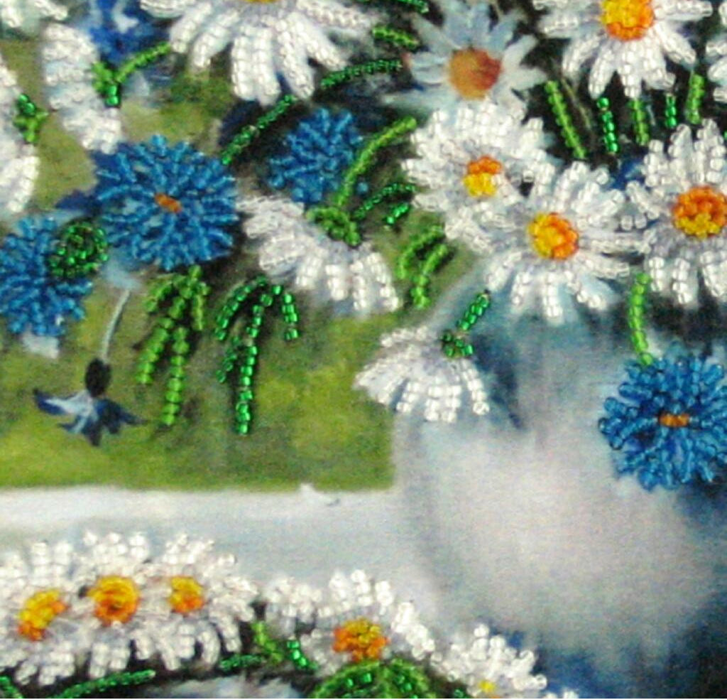 Bead Embroidery Kit "Daisy Mood" DIY