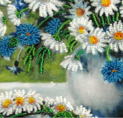 Bead Embroidery Kit "Daisy Mood" DIY