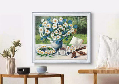 Bead Embroidery Kit "Daisy Mood" DIY