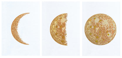Bead Embroidery Kit Moon DIY Abris Art