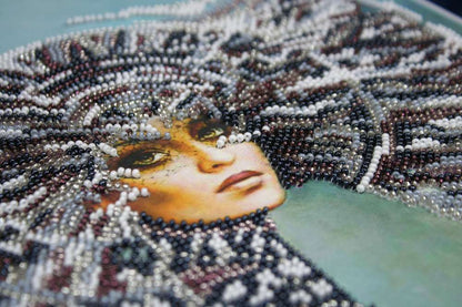Bead Embroidery Kit Selena DIY Abris Art