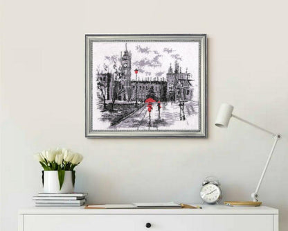 Full Bead Embroidery Kit London DIY