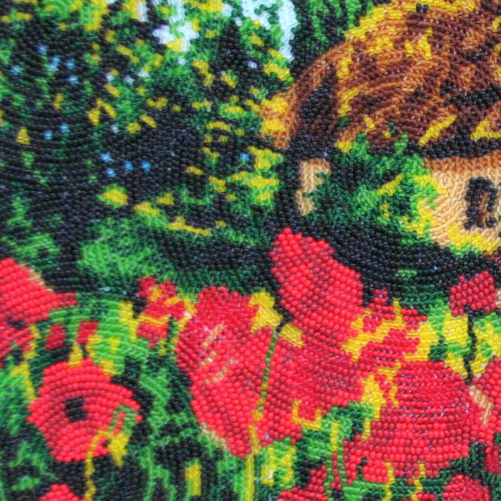 Bead embroidery kit "Native Land" DIY