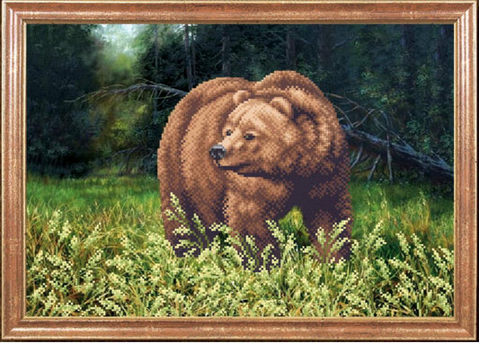 Kit de broderie de perles Ours DIY