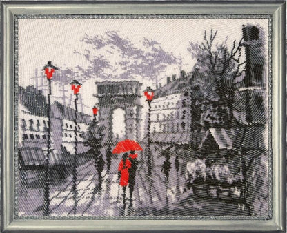 Bead Embroidery Kit Paris DIY